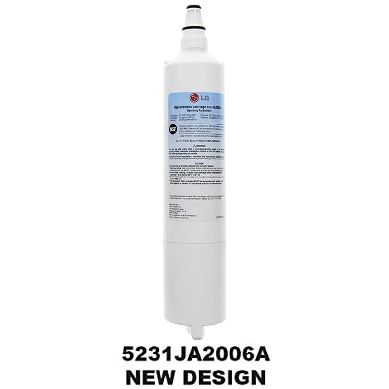 LT600P Frigorífico Filtro de água, 5231JA2006A, 5231JA2006B, 5231JA2006F ou 5231JA2006E, substituição