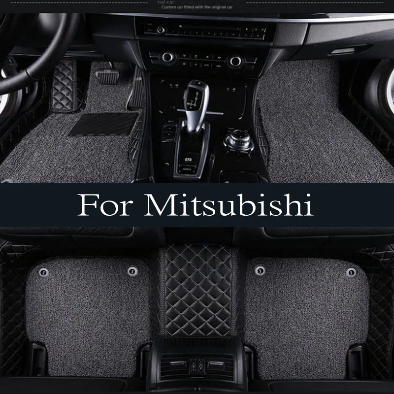 

Car Floor Pad for Mitsubishi Outlander PHEV GM GN ZM 2022~2024 Liner TPE Waterproof Full Cover Space Ttrunk Mat Rug trunk mat