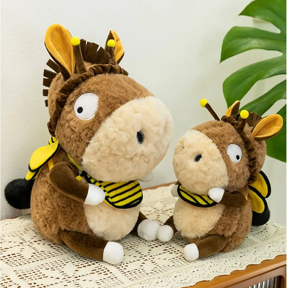 

Big Eared Donkey Plush Toy Sofa Pillow Plush Doll Stuffed Donkey Doll Kawaii Cartoon Donkey Animal Plushie Room Decor