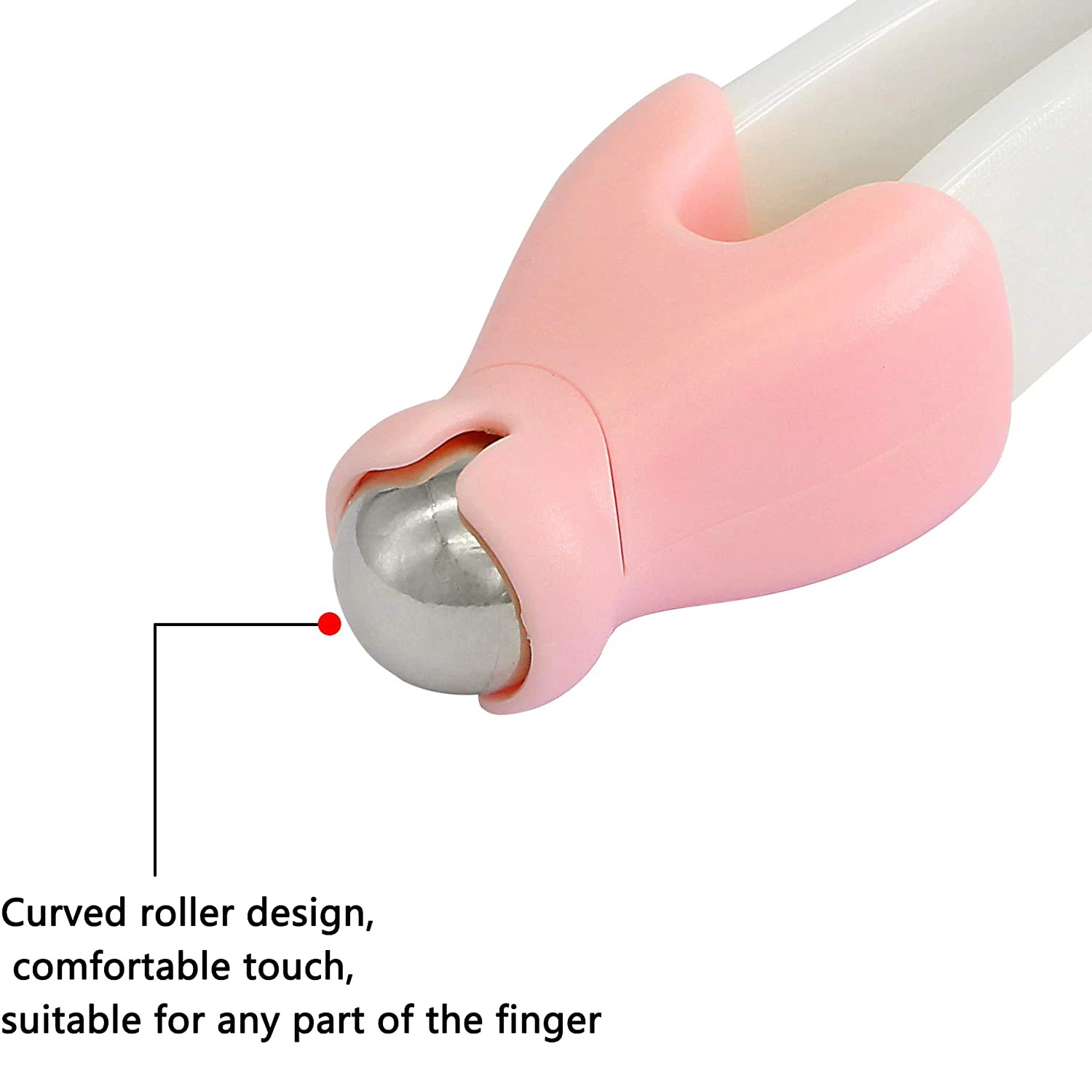 เครื่องนวด2-In-1Finger สำหรับ Relief ปวดข้ออักเสบ, อุโมงค์ carpal, รู้สึกเสียวซ่า, ความแข็ง, ความเหนื่อยล้า-สีชมพู