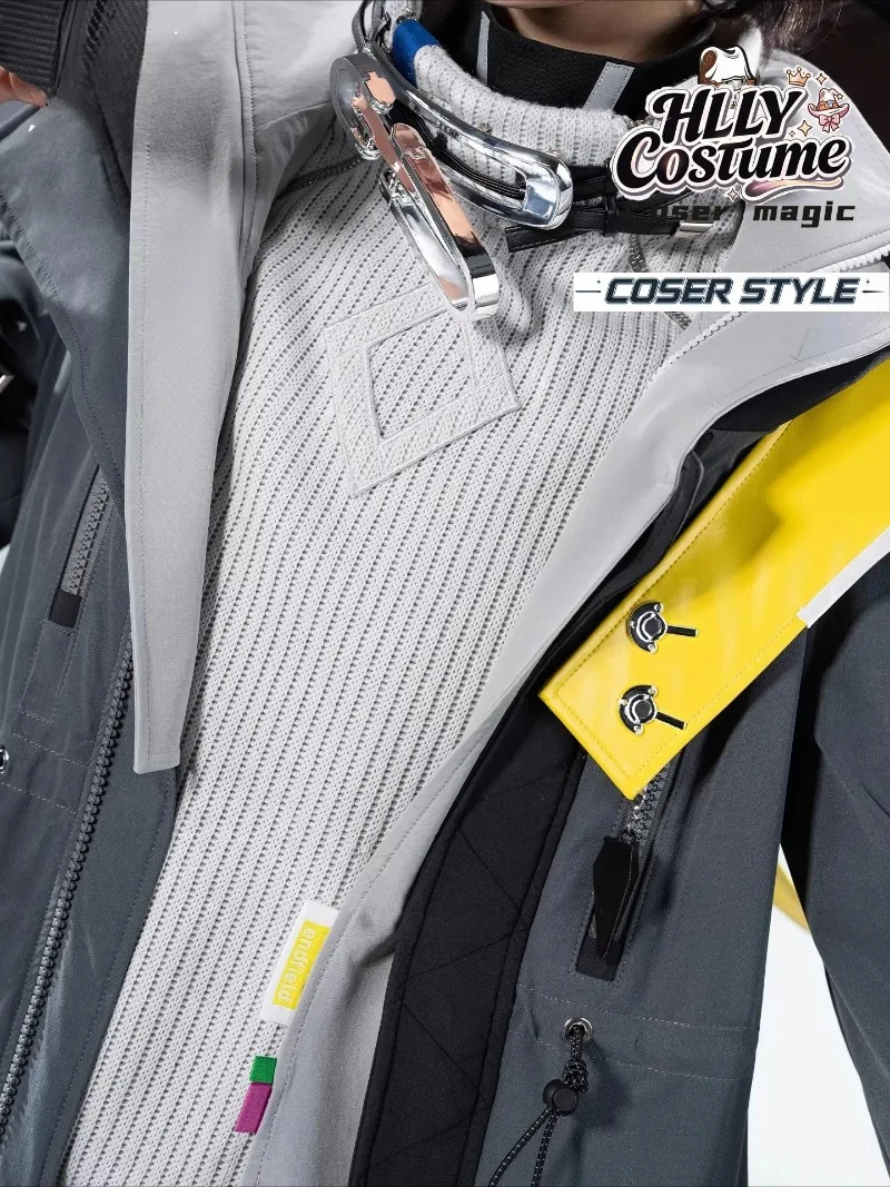 Game Arknights Endmin Cosplay Costume Uniform Halloween Carnival Party Christmas Play Role Clothes Clothing