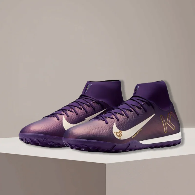 NIKE SUPERFLY 10 ACADEMY Fashionable Non-Slip Durable Soccer Shoes Unisex Purple FQ8333-500