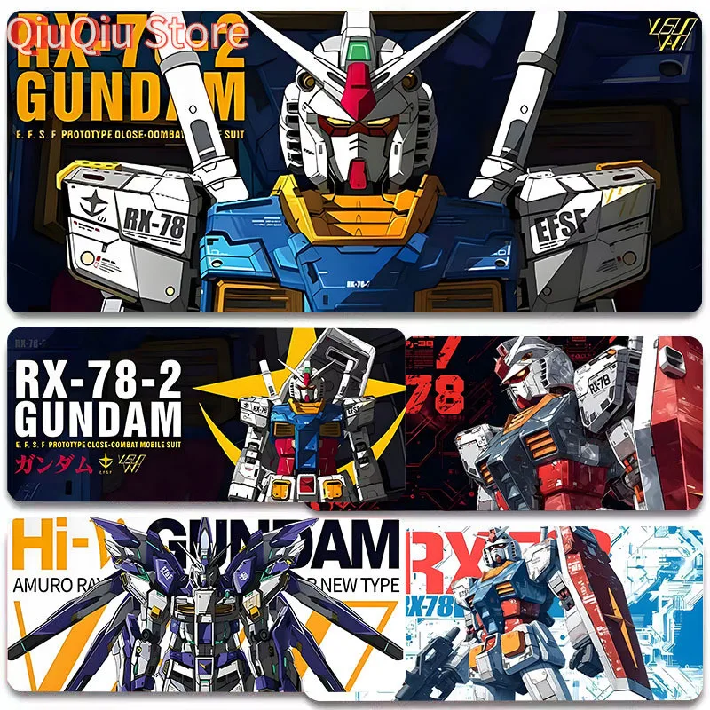 Tấm Lót Chuột Tấm lót bàn phím máy tính GUNDAM siêu lớn tấm lót chuột hai chiều Tấm lót bàn máy tính chơi game mặt khóa chống tr
