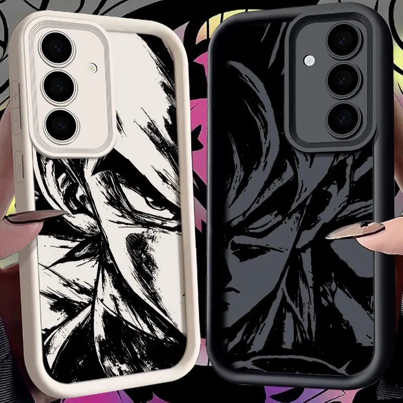 

Goku Vegeta Anime Phone Case For Samsung S26 S25 S24 S23 S21 S20 Ultra D-Dragon Ball For Galaxy S25 S24 FE S26 Plus Funda Cover