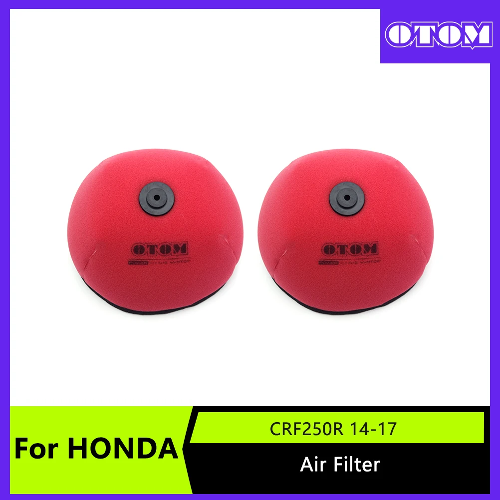 Motorcycle Air Filter Cleaner Foam Sponge Cover For HONDA CRF250R 2014-2017 CRF450R 2013-2016 Off-road Motocross 17213-MEN-A70