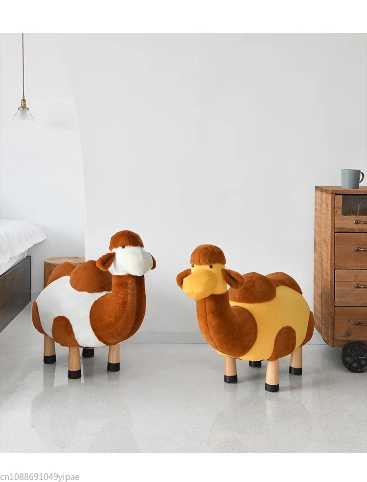 Camel Stool Animal Stool Living Room Decoration Shoe Stool Sofa Doll Housewarming Gift Furniture