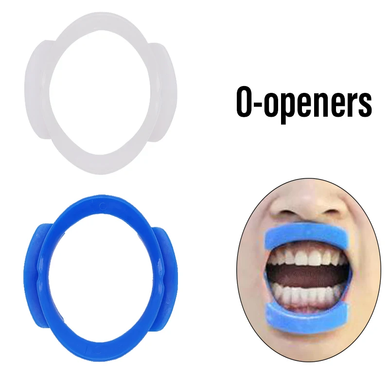 1pc Dental O-Shape Mouth Opener Oral Orthodontic Retractor Lip Oral Expanders Dentist Care Whitening Tool