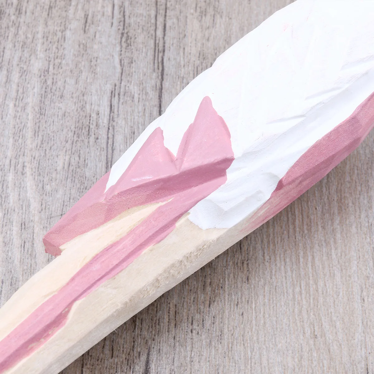 

Wooden Flamingo Ballpoint Pen Handmade Carved Lightweight Pink For School Office Home Stationery Gift Kids Friends