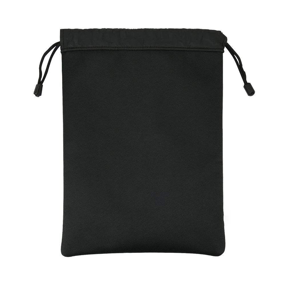 Nylon Headphone Bag Featuring Soft Interior Lining and Secure Drawstring Closure for AirPod Max and Other Large Headphones