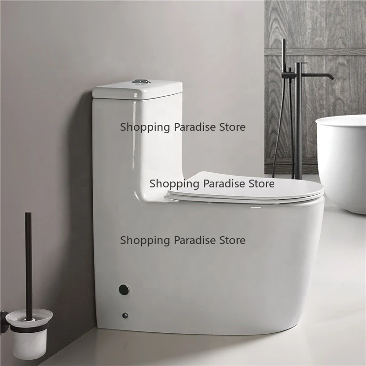 New Design One-Piece S-Trap P-Trap Commode WC Washdown Tornado Toilet Bowl for Bathroom