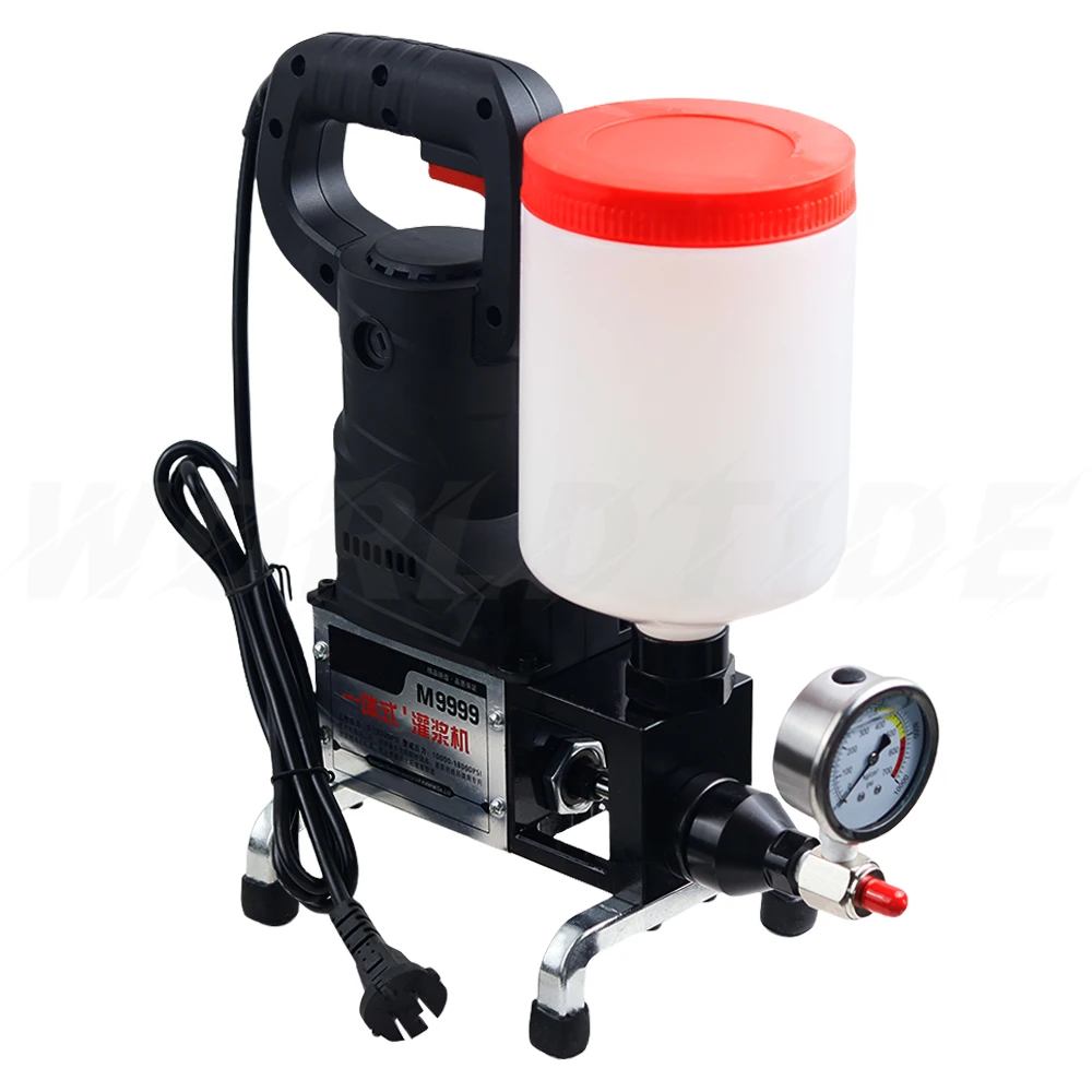 Imagem -05 - Pressão Epoxy Grooting Machine Epóxi e Poliuretano Espuma Bomba de Injeção Reparação Crack e Plugging Machine 220v 1100w Ec-9999 Alta