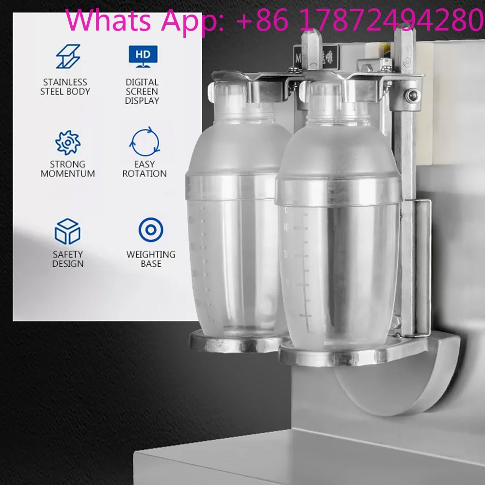 MF120-2 Commercial Double Cups Milk Shaker Bubble Tea Shaker Machine Milk Tea Shaking Machine Bubble tea Machine New