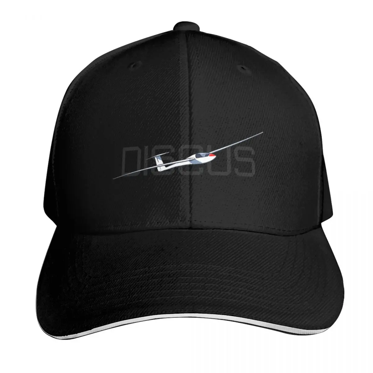 Discus Baseball Cap Breathable Mesh Back Adjustable Buckle Closure Moisture Wicking Quick Dry