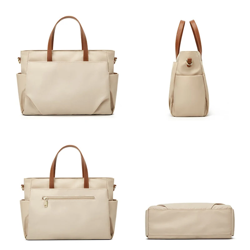 Women's shoulder bag hand-held large capacity briefcase 15.6-inch laptop bag women's tote bag customized logo