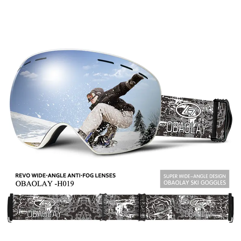 2025 NEW UV400 Ski Goggles Snowboard Glasses Men Women Ski Eyewear Customizable Snow Goggles for Winter Sports - Image 3