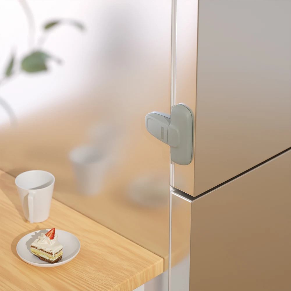 Baby Safety Refrigerator Door Stopper Single-Door Fridge lock Kids Safety Freezer Lock Stop Kids from Opening Fridge