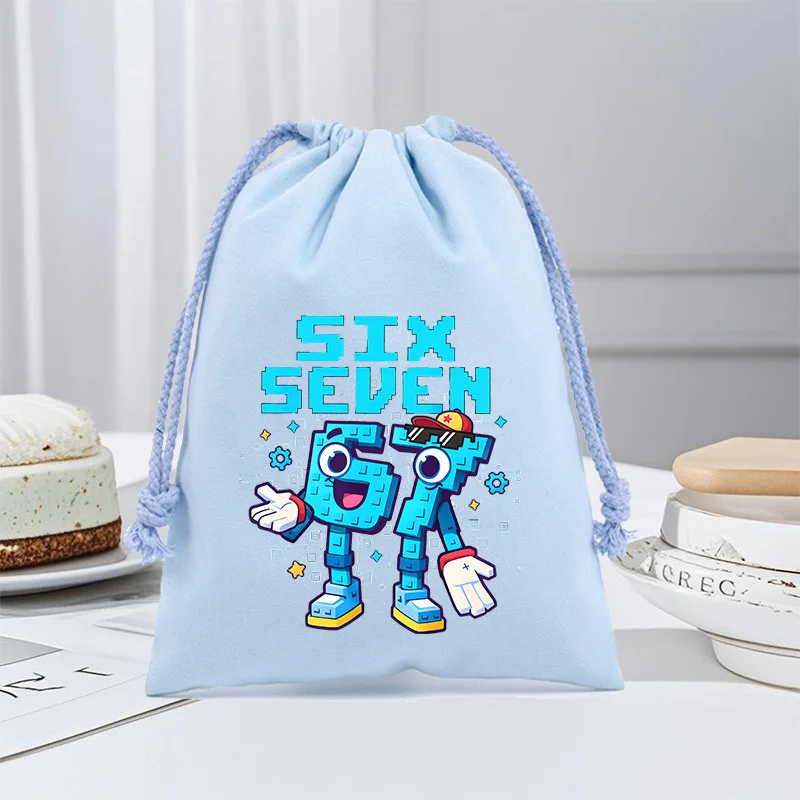 

Сумки на шнурке Steal A Brainrot, подарочные пакеты для вечеринок, для мальчиков и мужчин, 67, портативный комплект «сделай сам», карман для хранения домашних вещей