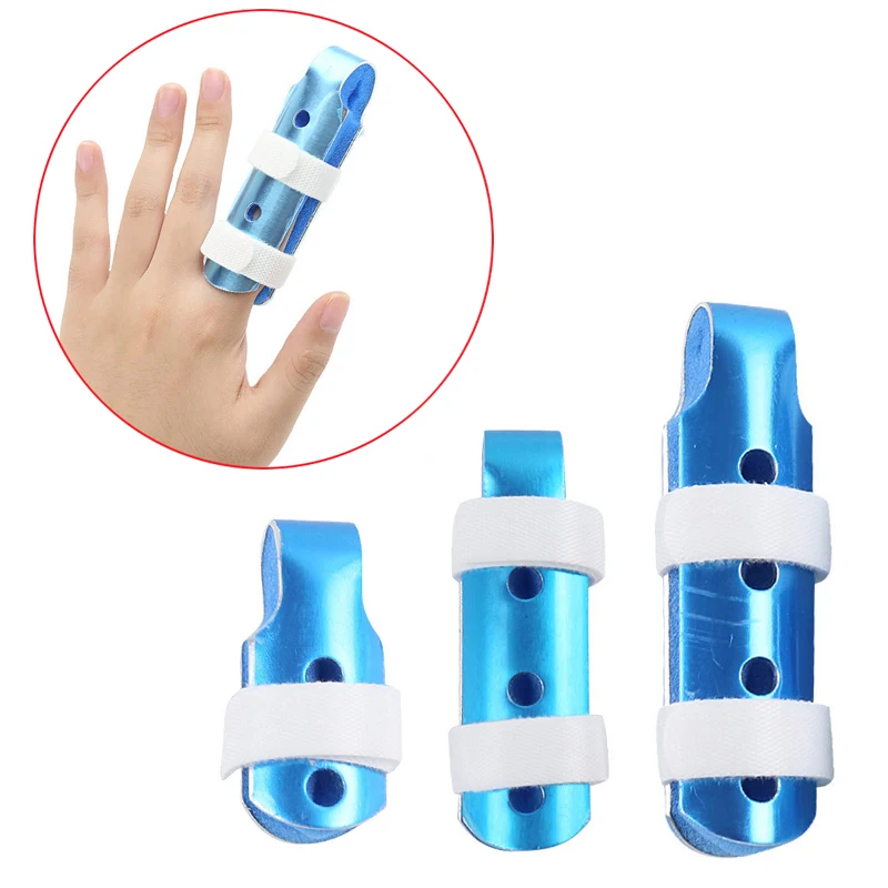 Mallet Aluminum & Foam Support Brace Finger Splint Hand Trigger Broken Finger/Sprain/Fracture/Pain Relief/ Joint Immobilization