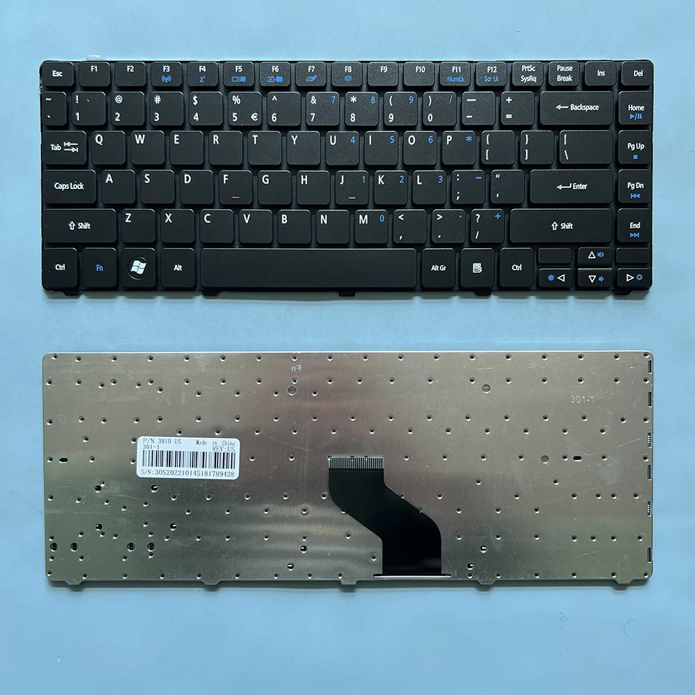 

XIN US Keyboard For Acer Aspire 3810 3810T 4810 3820 3820G 3820T 4820 4820G 4741G 4736G 4739 4739Z 4740 4740G 4750 4750G Laptop