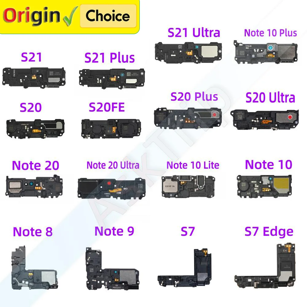 Bottom Loudspeaker Sound Loud Speaker Speak Ringer Flex Cable For Samsung Galaxy S20 S21 Note 8 9 10 20 Lite Plus Ultra