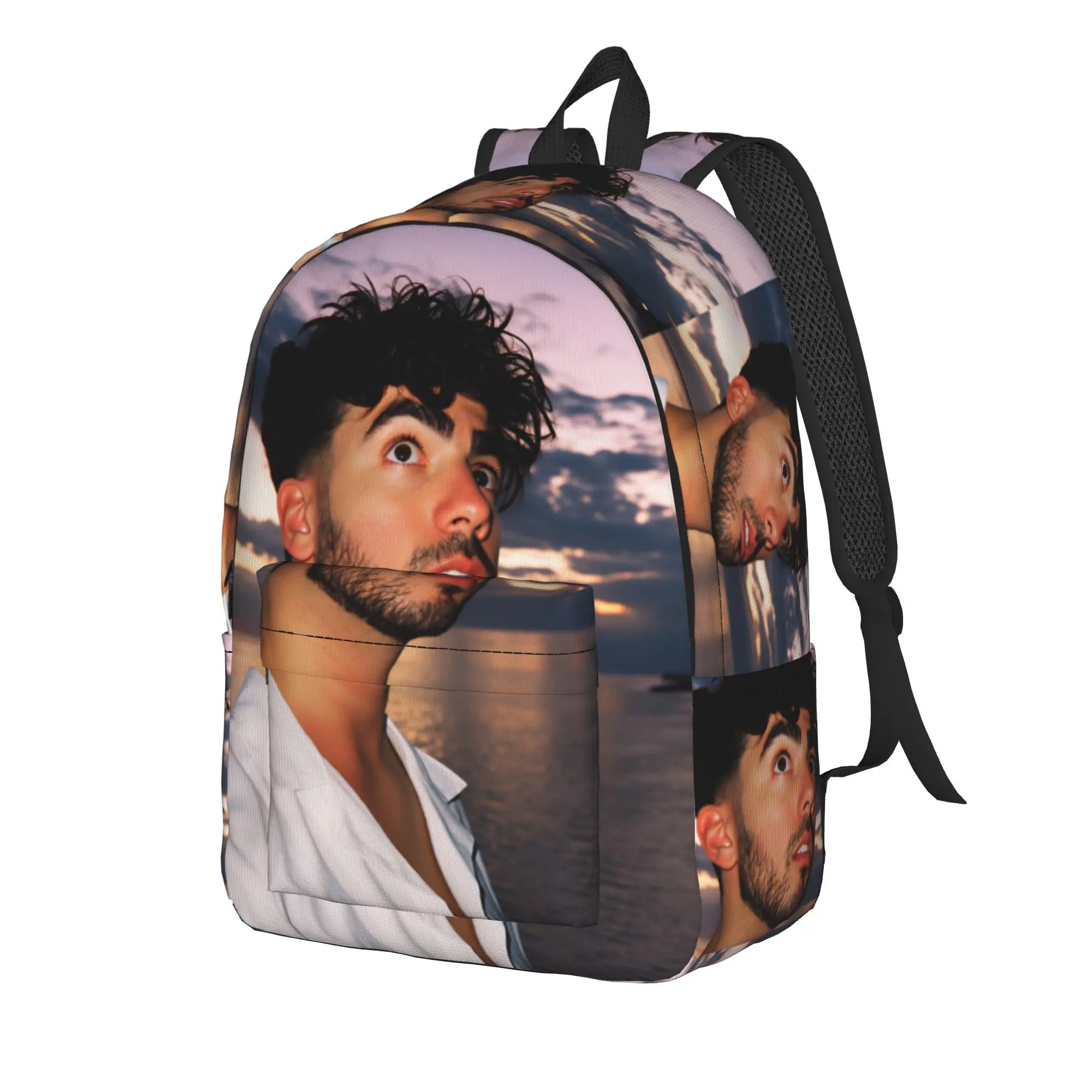 Fede V-Vigevani Backpack Club Misterios Travel Backpacks Women Men Designer Large High School Bags Modern Rucksack