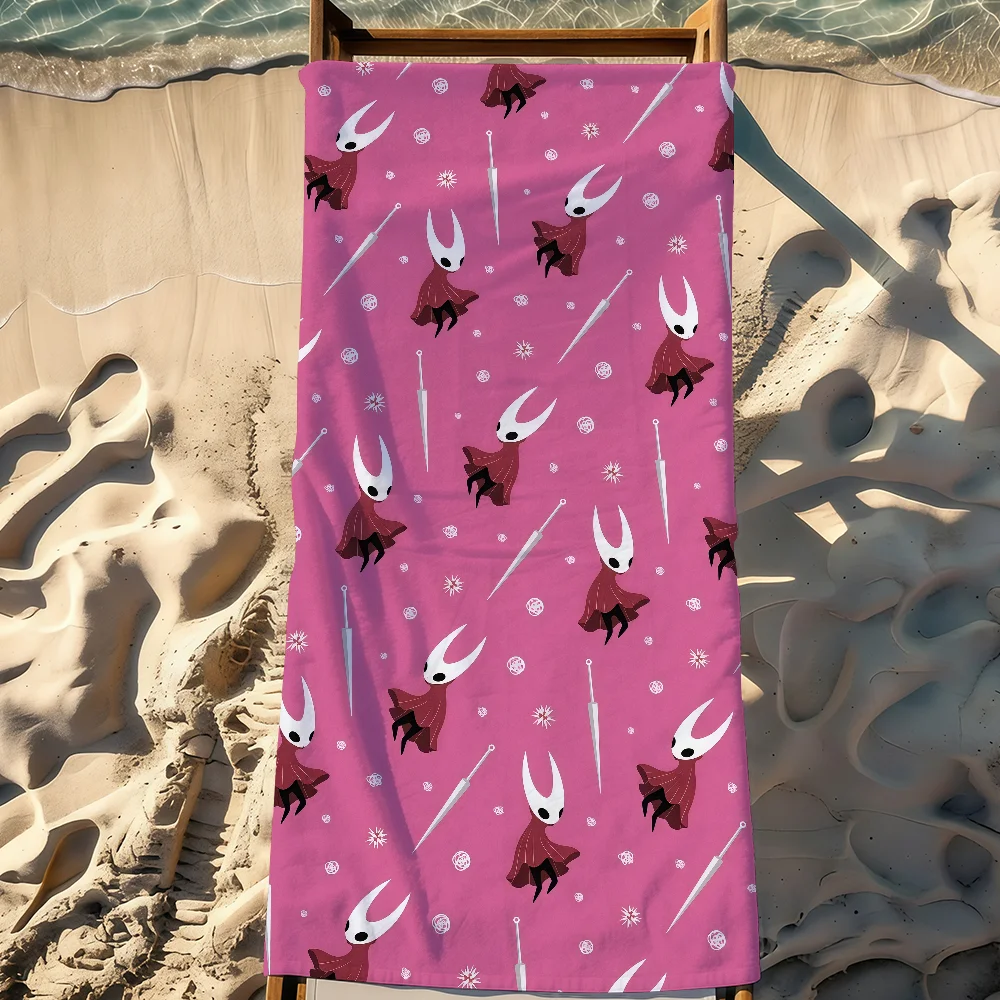 Game Hollow Knight Towel Sports Quick Dry Travel Camping Gear Sandproof Soft Light Large Beach Towel