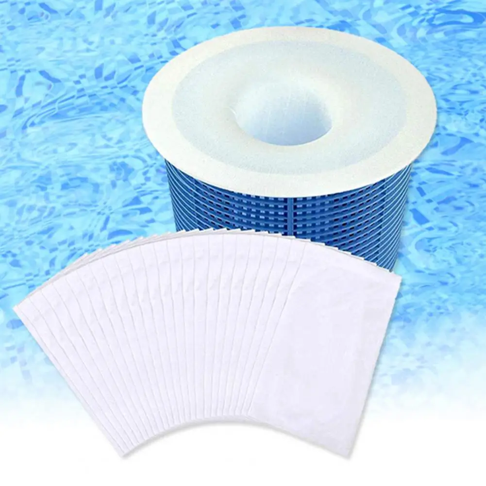 10/20/30/50Pcs Pool Filter Socks For Pool Skimmer Mesh Screen Liner Inground/Above Ground Pool Filter Sock Debris Leaves Catcher