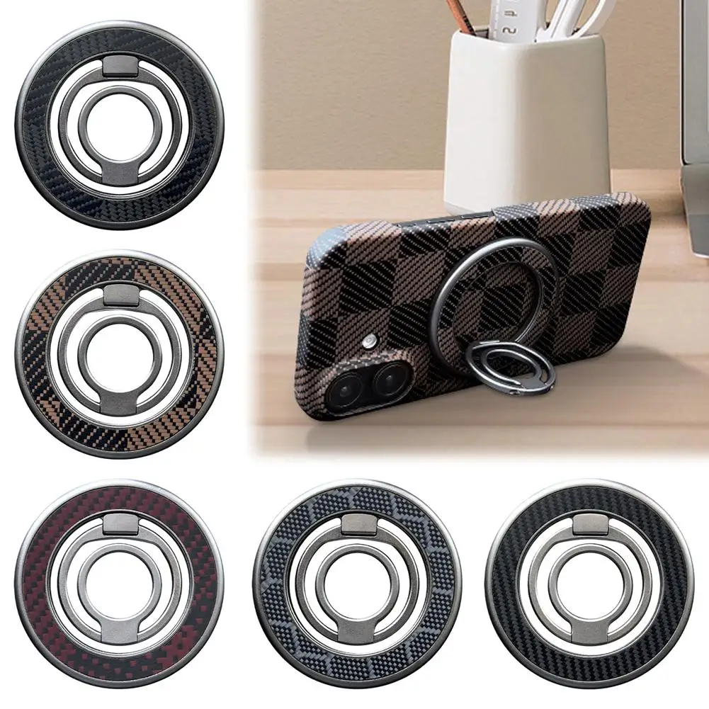 

Арамид из углеродного волокна для Magsafe, магнитный держатель, магниты, ручка для пальцев, подставка, держатель, кронштейн, пряжка, подходит для Magsafe Y1U9