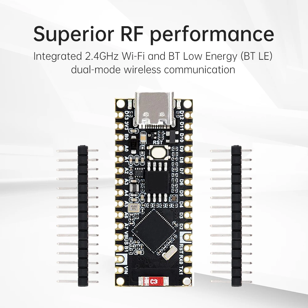 ESP32-S3 Nano WiFi Bluetooth-compatible Development Board IoT Development Board Based on ESP32-S3R8 240MHz For Arduino