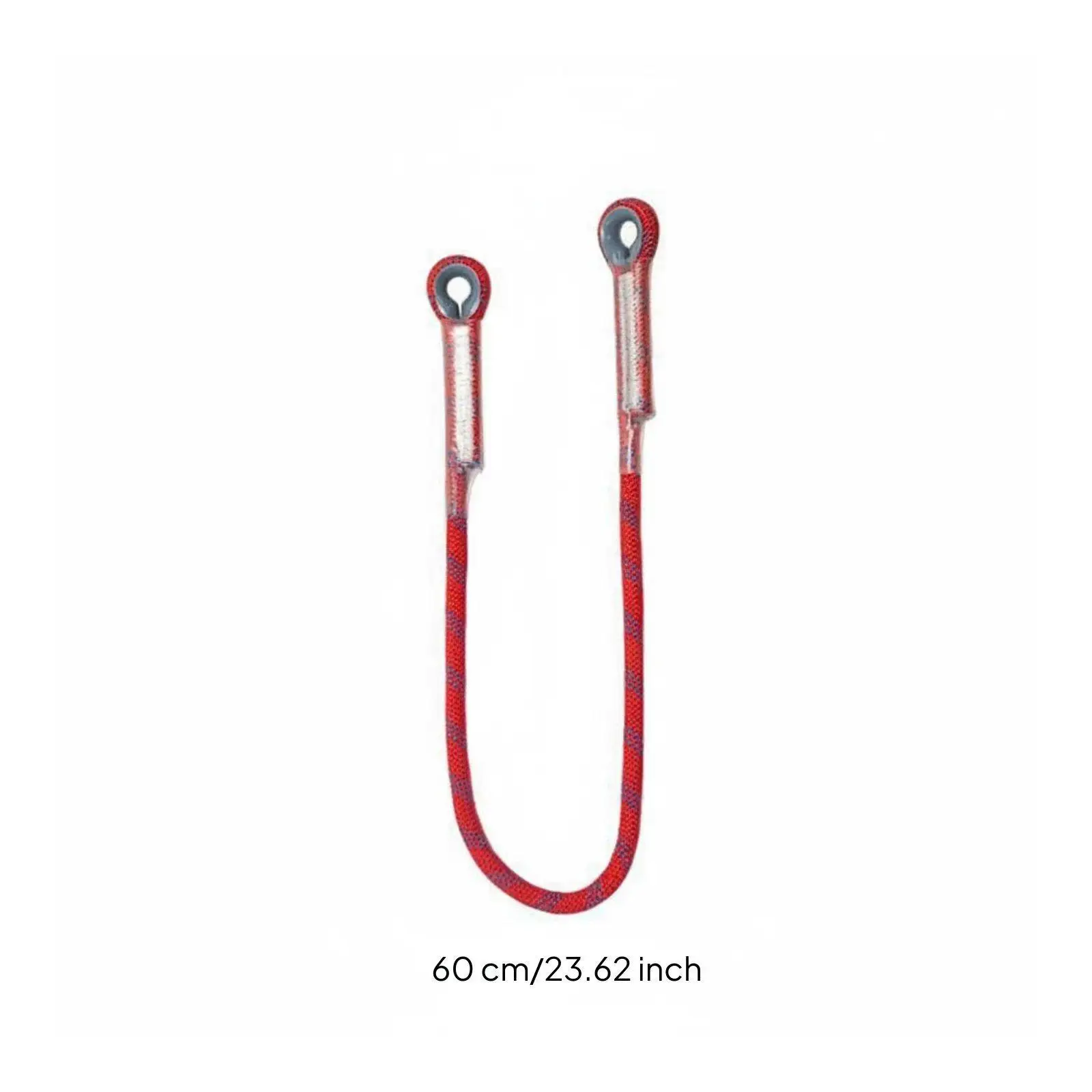 Durable Nylon 66 Climbing Oxtail Rope with Shock Absorption for High Altitude Work and Caving Adventures