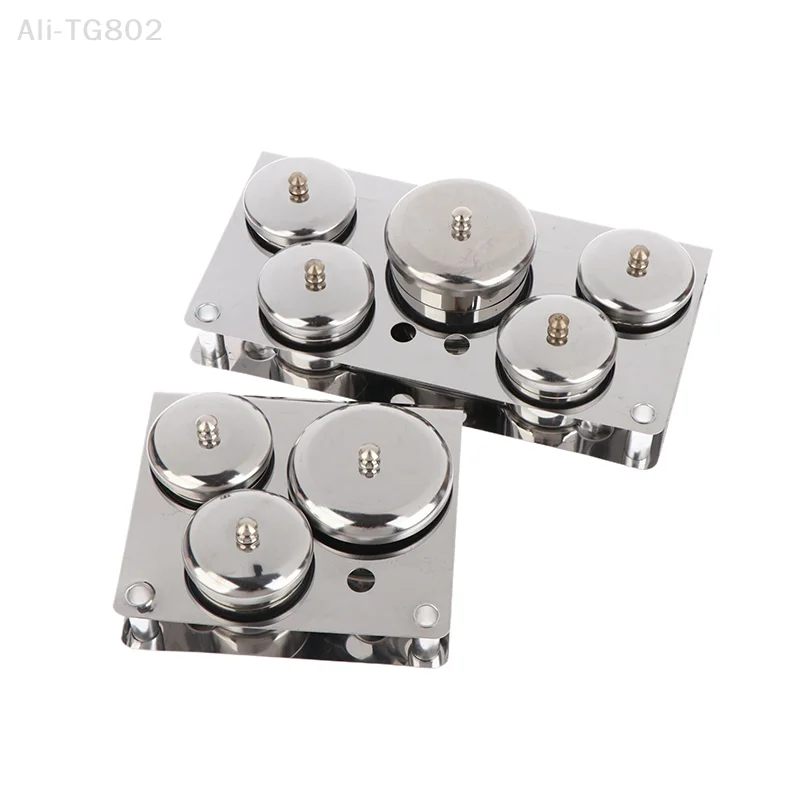 

Stainless Steel Dappen Dish Cups Set for Nail Art Manicure 3/5pcs Acrylic Powder Liquid Organizer Salon Quality Nail Art Tools