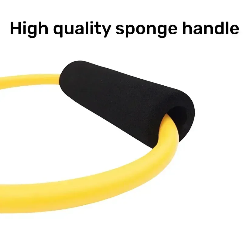 Rope 8 Word Resistance Band For Men Womens Exercise Band Chest Expander Fitness Pulling Elastic Exercise Muscle Training Tubing