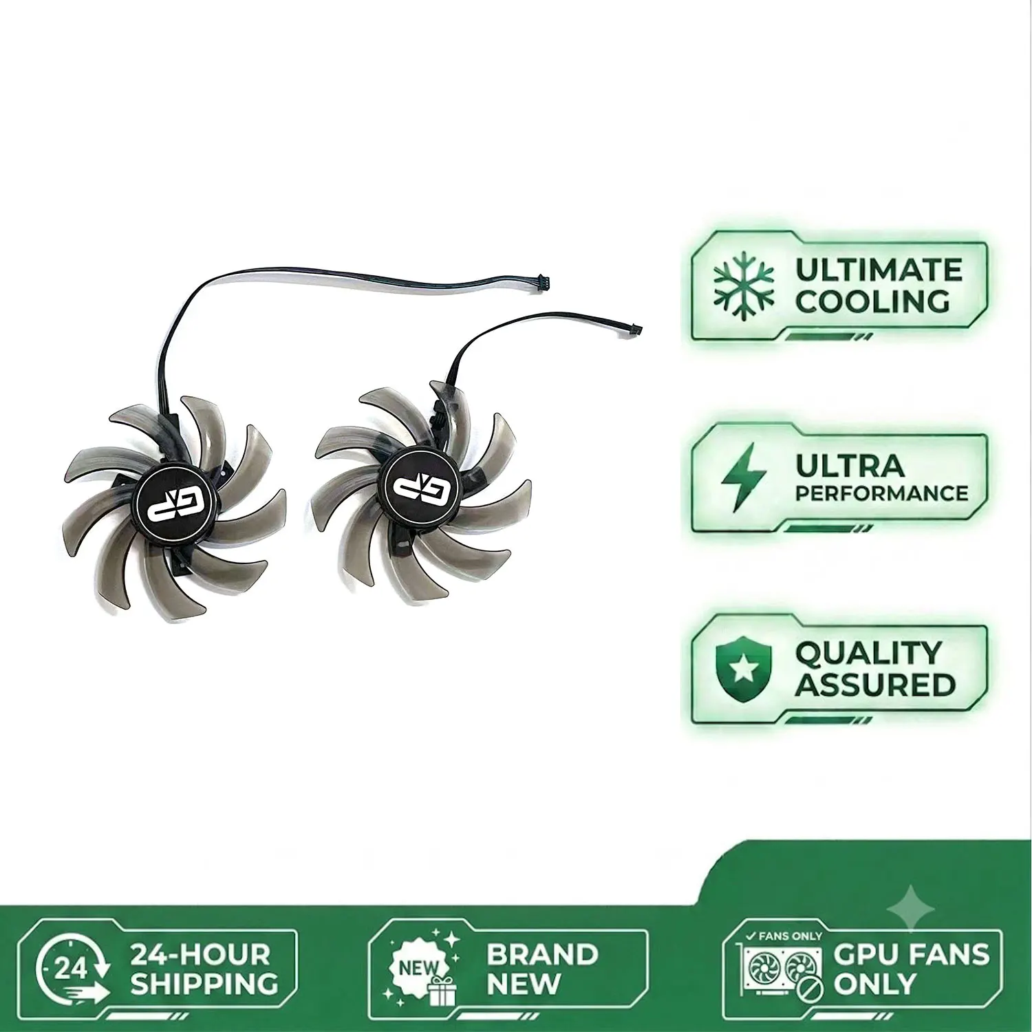 NEW Suitable for Palit Gaming Pro RTX 2080 dual graphics card cooling fan 85MM 4PIN GA91S2U FDC10U12S9-C 4PIN GPU fan