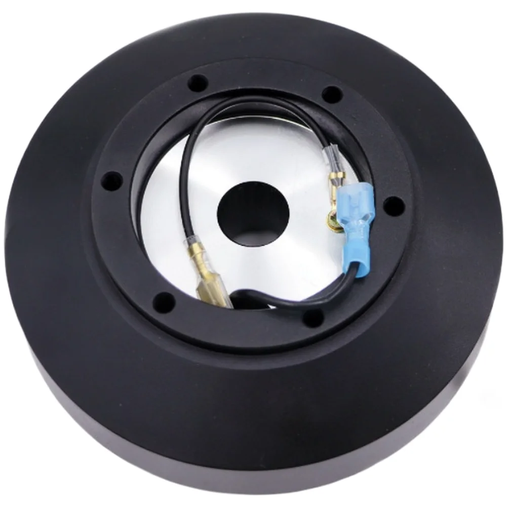 Efficient Steering Hub Adapter for FORD for f150 19For 97 2002 Black Aluminum Alloy 895g 15 15 6cm Installation Ready