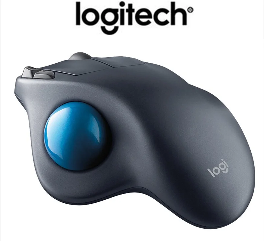 Logitech Mouse M575 wireless trackball mouse notebook USB mouse office mouse, compatible with Apple Mac and Windows