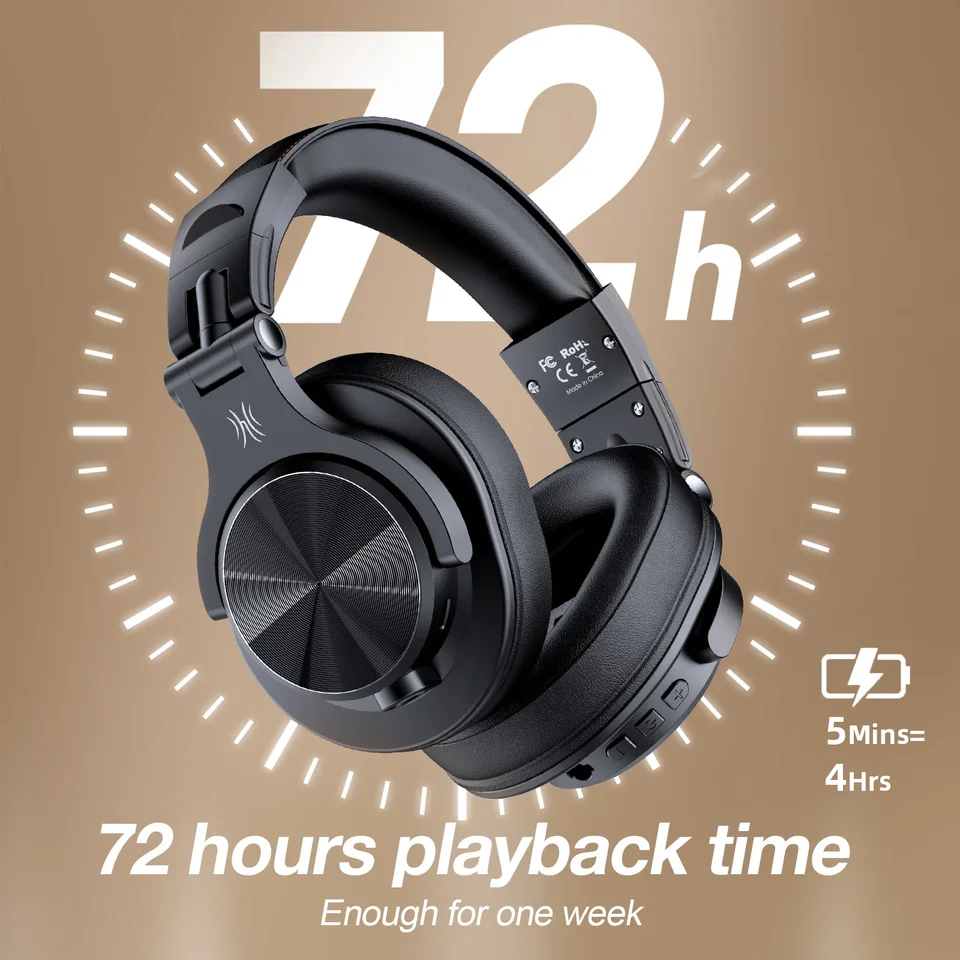 Oneodio Fusion A70 Bluetooth ヘッドフォン ハイレゾオーディオ