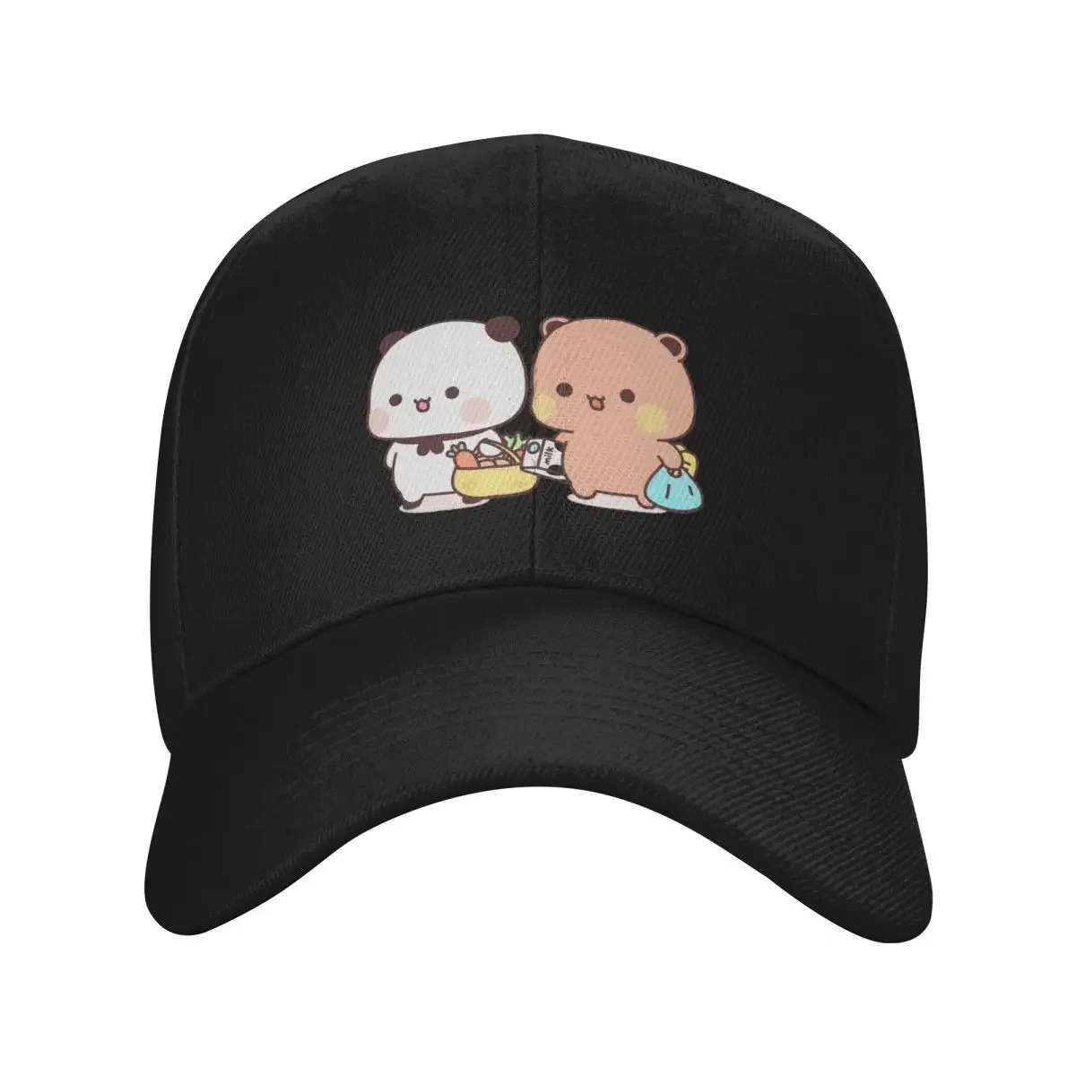 Cute Bubu And Dudu Go To Grocery Together Baseball Cap |-F-| fun hats Men's Baseball Women's