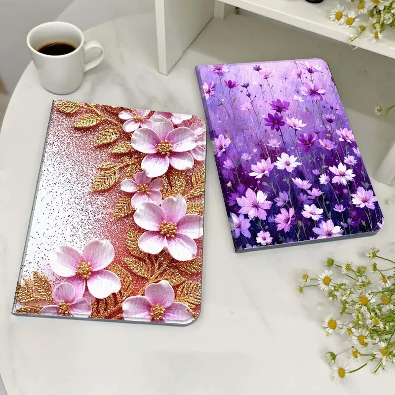 

Creative Flower Pattern For Legion Xiaoxin Pad Y700 K10 M10 P11 K11 Pro Plus 10.6 11.5 Inch 2021 2023 2025 Tablet Case