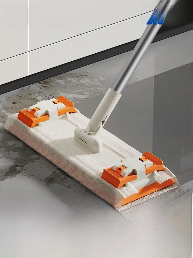 

Новая швабра для дома 2026 года: для влажной и сухой уборки, специально для деревянных полов, для ленивых, супервпитывающая, прямоугольная, из микрофибры.