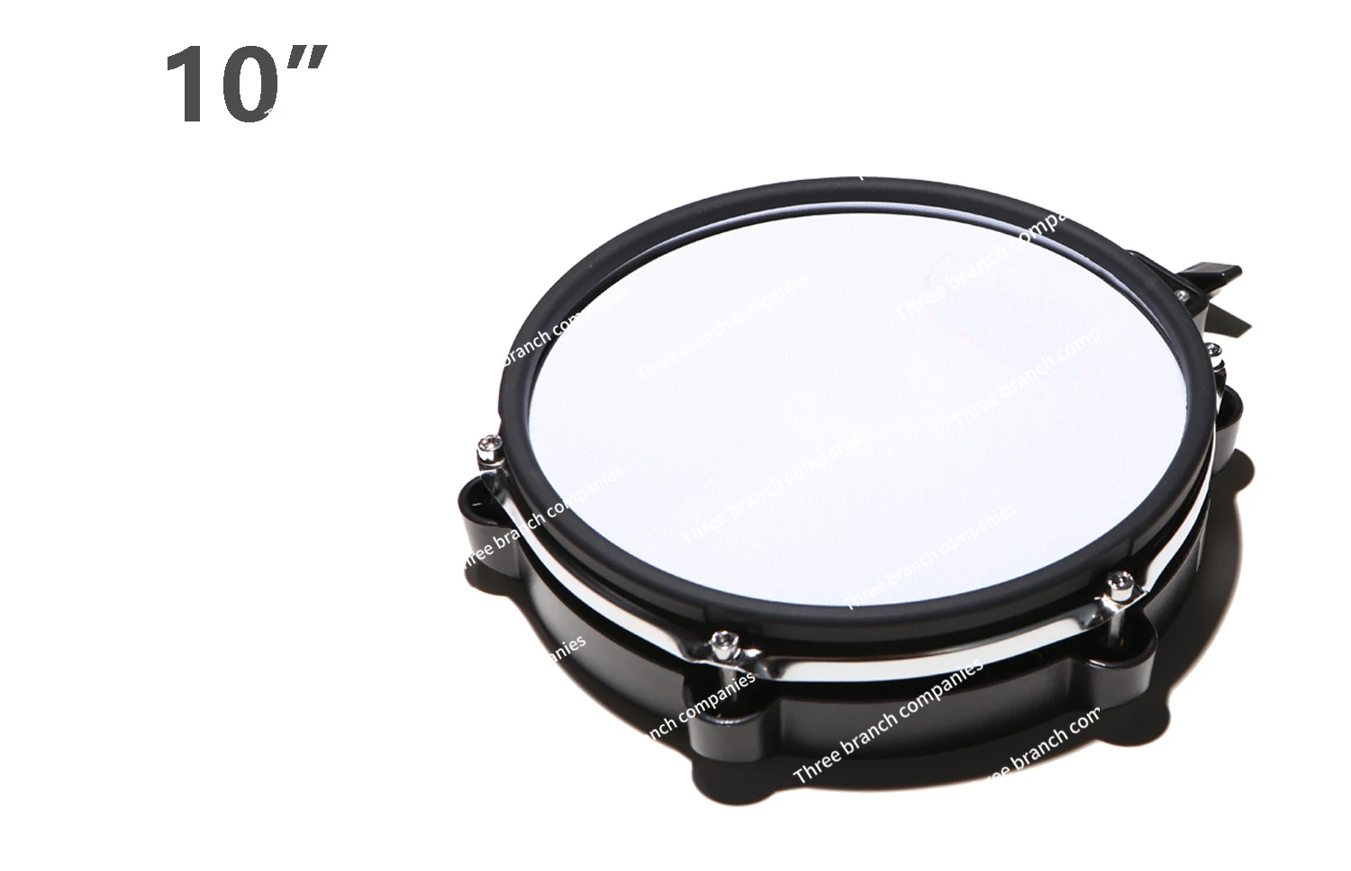 Fire10-Inch Double Trigger Electronic Drum Net Leather Drum Plate Snare Army Drum/Tom Drum Roland Td4kp Modification