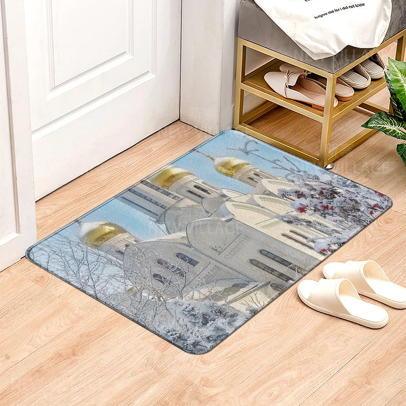 House entrance carpet Home Natural and Animal Styles doormat Room Bath mat Foot mat bath non-slip Kitchen water absorption mat