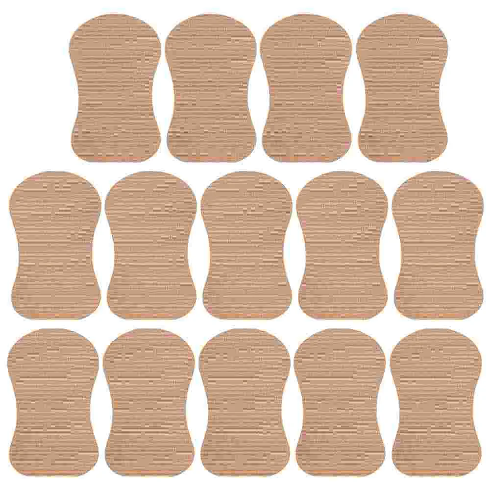 20 Pcs Chest Stickers Undershirts Nail Sweat Pad Armpit Cushion for Armpits Women Feet