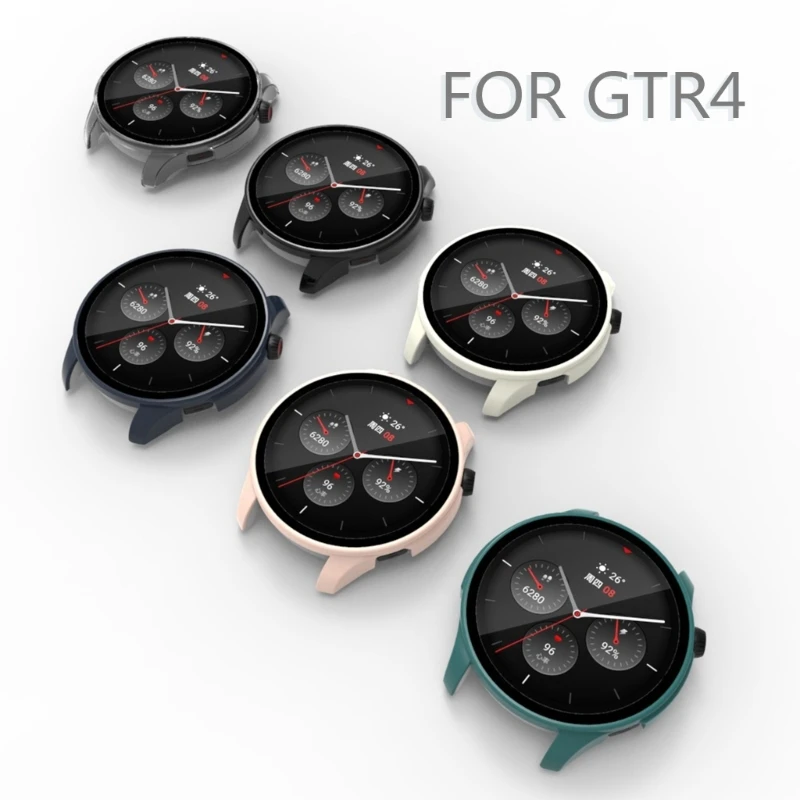 Screen Protector Case Cover For Amazfit GTR 4 GTR4 Smart Watch Protective Cover Bumper Shell Protection Frame