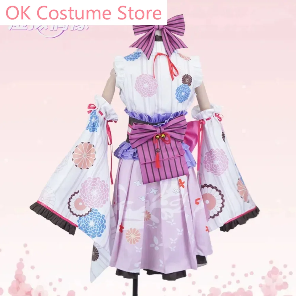 Vtuber Hakui Koyori New Year S Kimono Bathrobe Women Cosplay Costume Cos Game Anime Party Uniform Hallowen Play Role Clothes