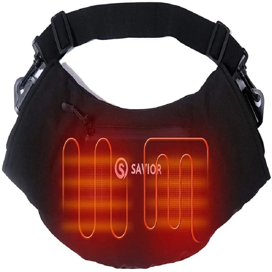

SAVIOR HEAT Winter Heated Hand Muff Electric Heating Hand Warmer Pouch For Outdoor Hunting Camping Rechargeable Heat Women Men