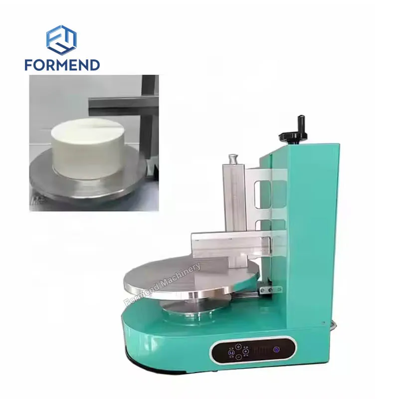 

Hotel Cream Spreading Cake Making Machine With Function For Baked Goods Production