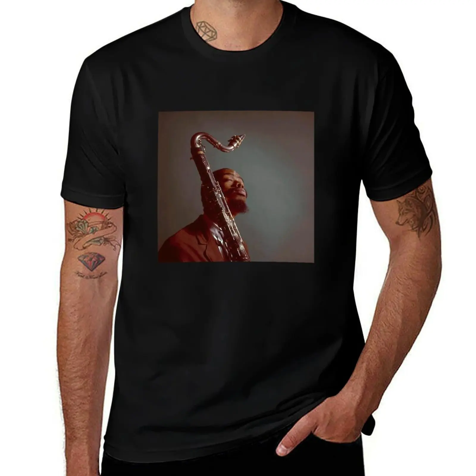 

Eric Dolphy T-Shirt Work Wear Simple Tee Shirt