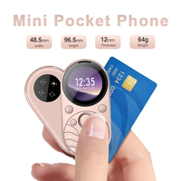 New i15 mini Oval Small Mobile Phone Dual SIM GSM 1.39 inch Screen Speed Dial Magic Voice Blacklist Vibration MP3 FM Radio Type-