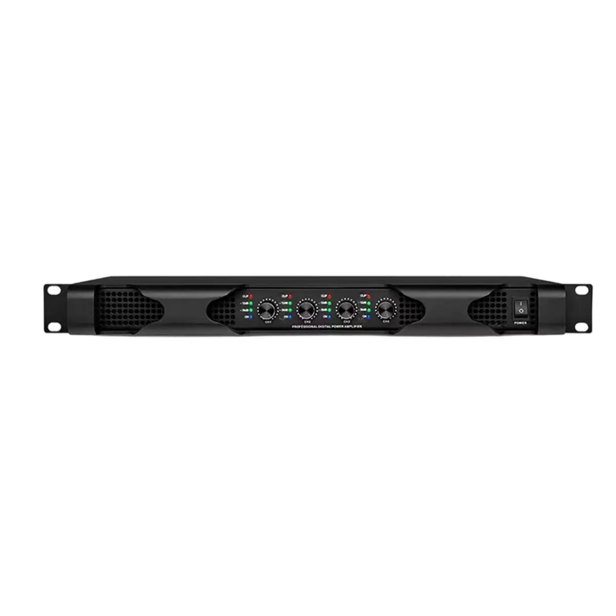 (ABDH) 4x2000W 1U Digital Power Amplifier 4Channel Power Amplifier Stereo Sound System Pro Audio Class D Amplifier EU Plug