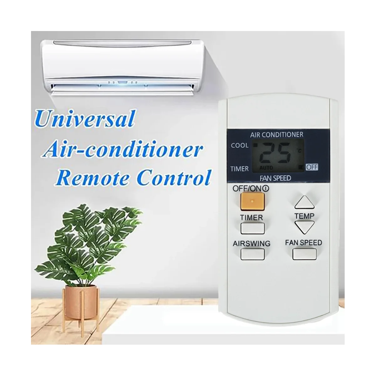 A75C3740 Remote Control for Panasonic Air Conditioner A75C3740 A75C3733 English Remote Control Replacement image 6